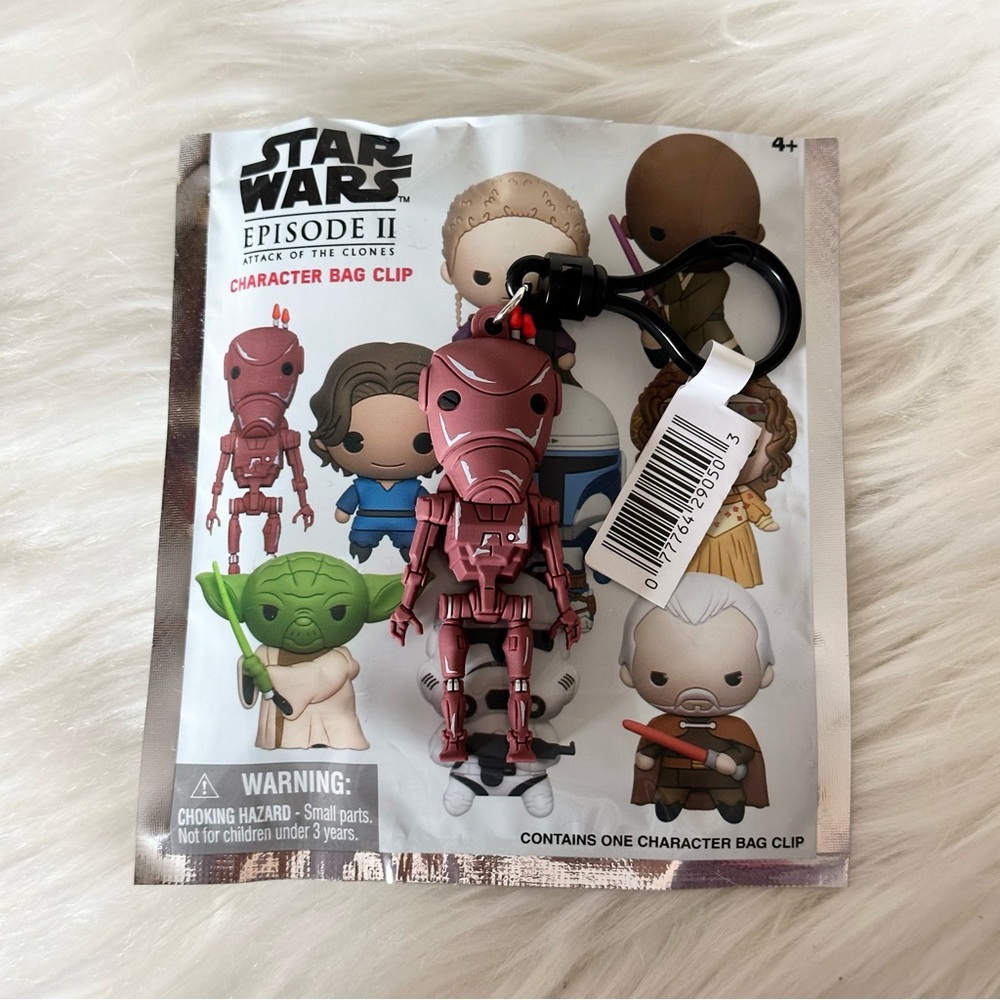 Battle Droid Star Wars Episode II Attack of the Clones Blind Bag Keychain